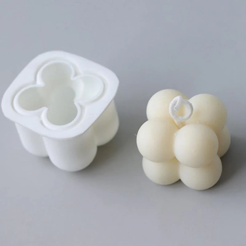 Silicone Mould 3D Small Bubbles Candle - Image 3