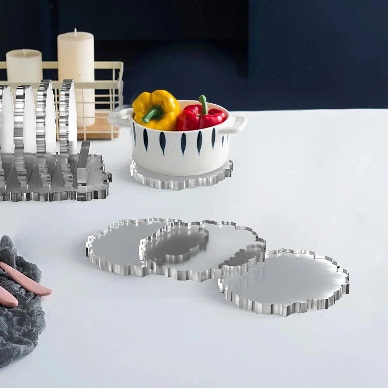 Silicone Mould Agate Coaster With Stand - Image 4