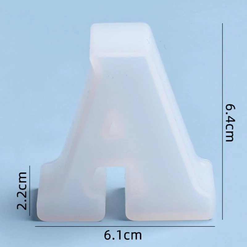 Silicone Mould Alphabet Set 2.5 Inch - Single - Image 4