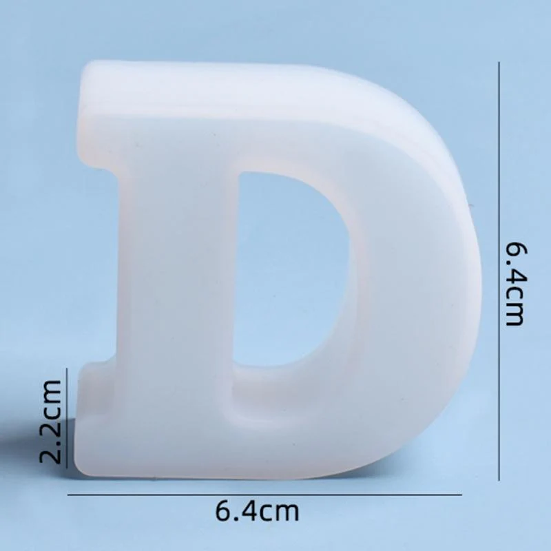 Silicone Mould Alphabet Set 2.5 Inch - Image 3
