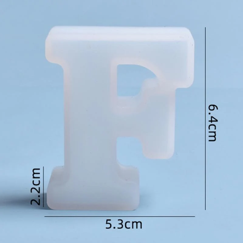 Silicone Mould Alphabet Set 2.5 Inch - Image 6