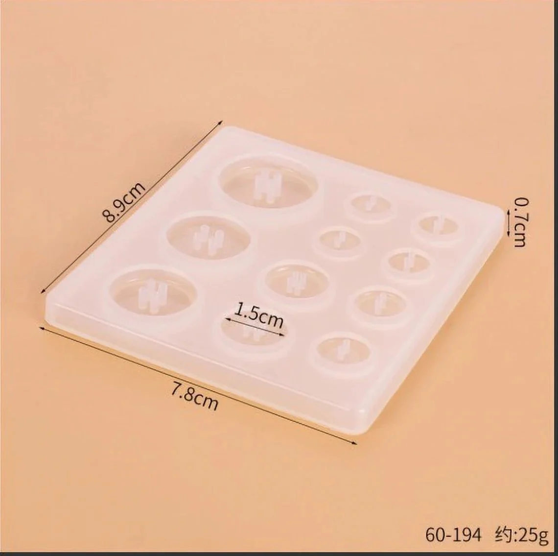 Silicone Mould Button - Image 2