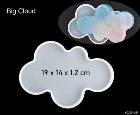 Silicone Mould Cloud 2 PC's - Image 2