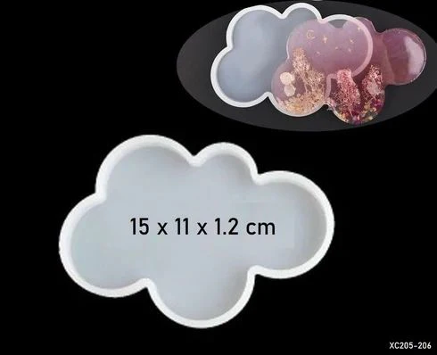 Silicone Mould Cloud 2 PC's - Image 3