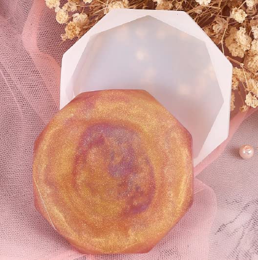 Silicone Mould Diamond Cut Coaster 5 Inch - Image 4