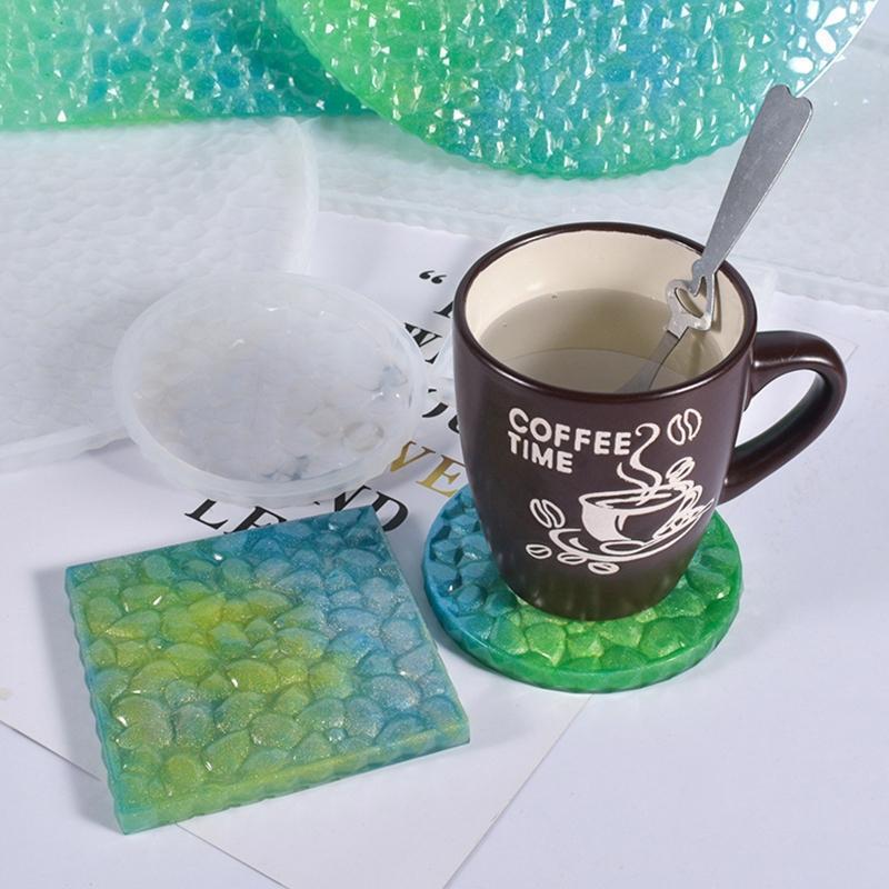 Silicone Mould Druzy Coaster - Image 5