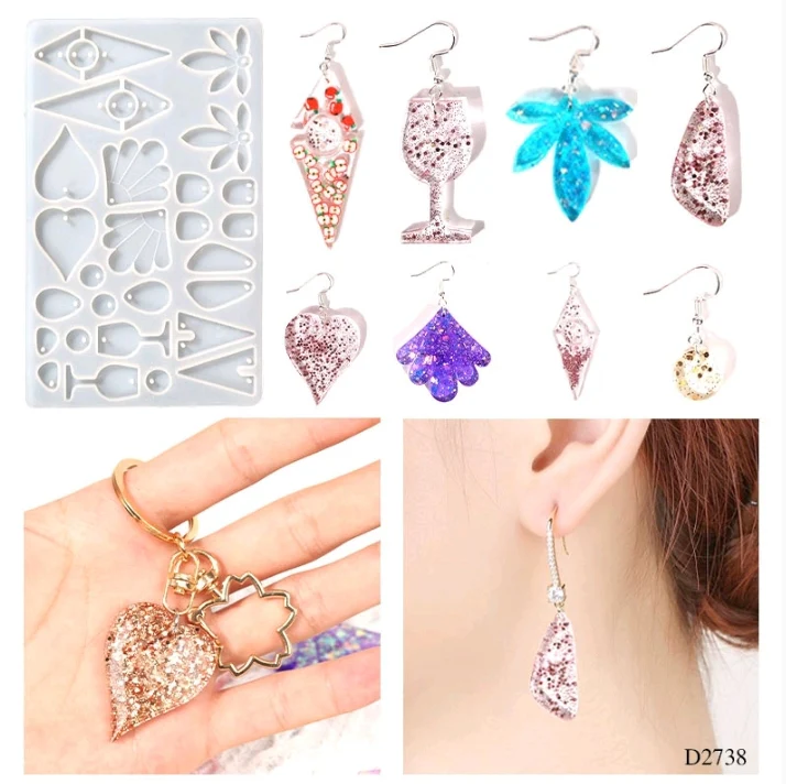 Silicone Mould Earrings / Pendant