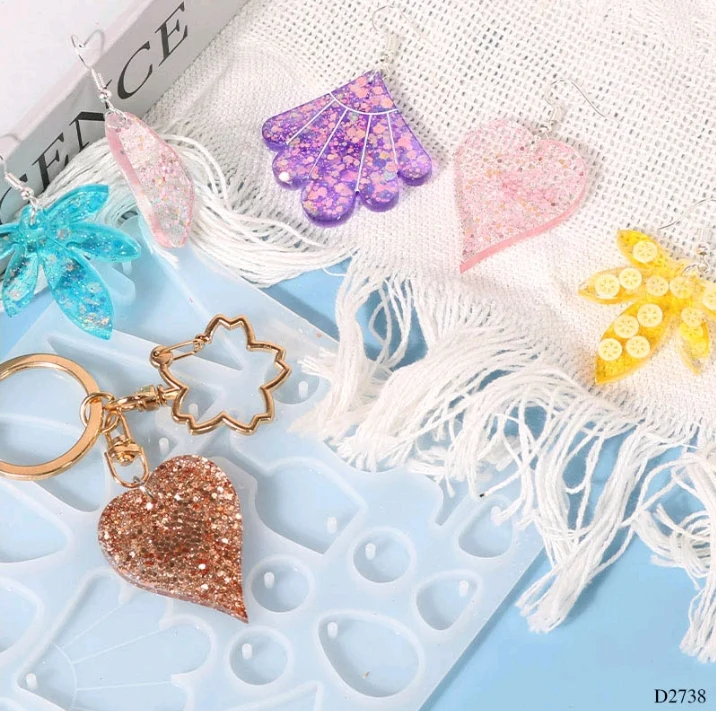 Silicone Mould Earrings / Pendant - Image 3