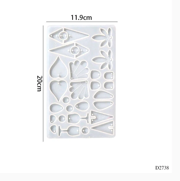 Silicone Mould Earrings / Pendant - Image 4