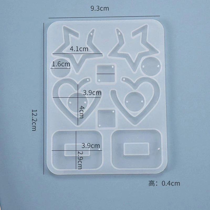 Silicone Mould Earrings / Pendants - Image 2