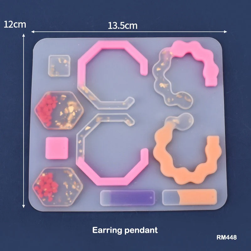 Silicone Mould Earrings / Pendants