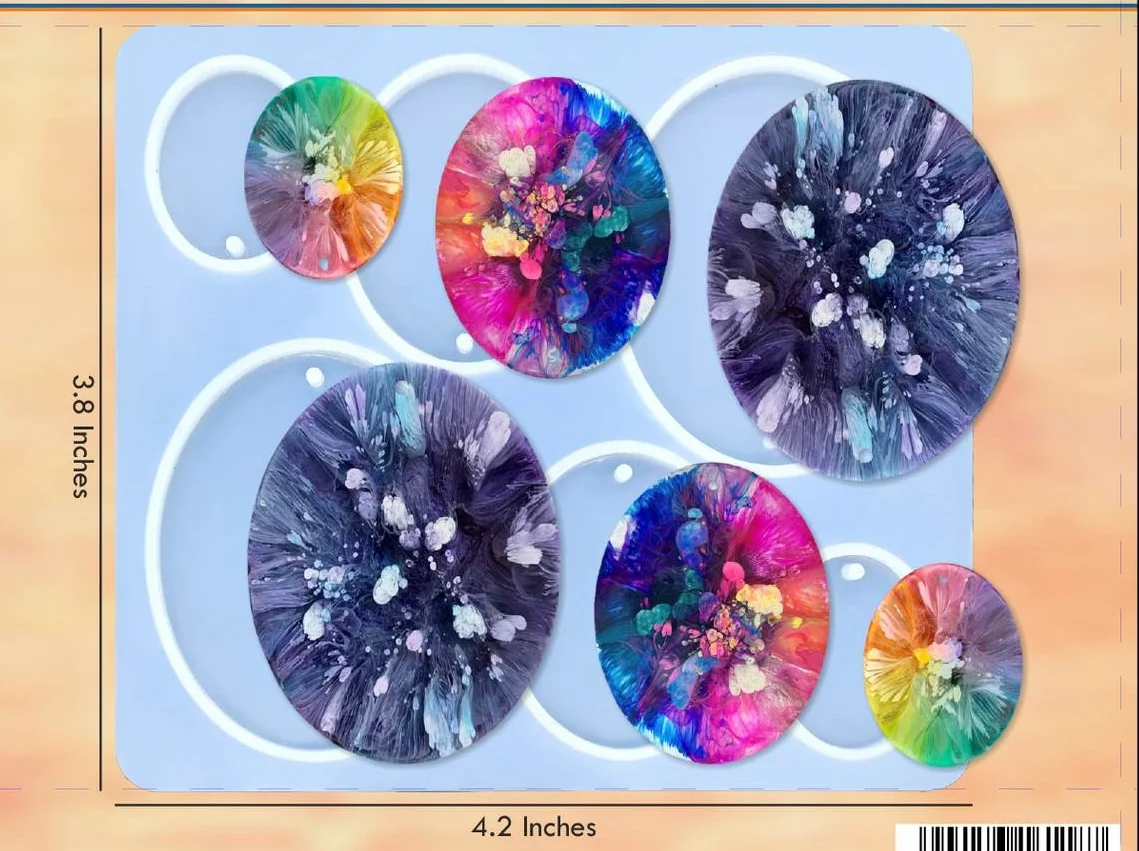 Silicone Mould Earrings / Pendants - Image 2