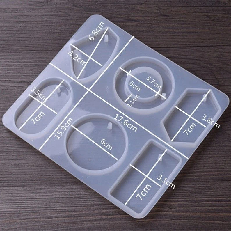 Silicone Mould Earrings / Pendants - Image 3