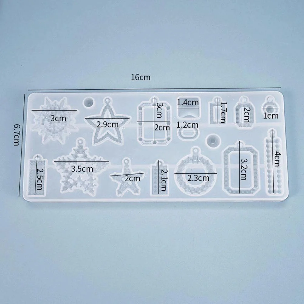 Silicone Mould Earrings / Pendants - Image 3