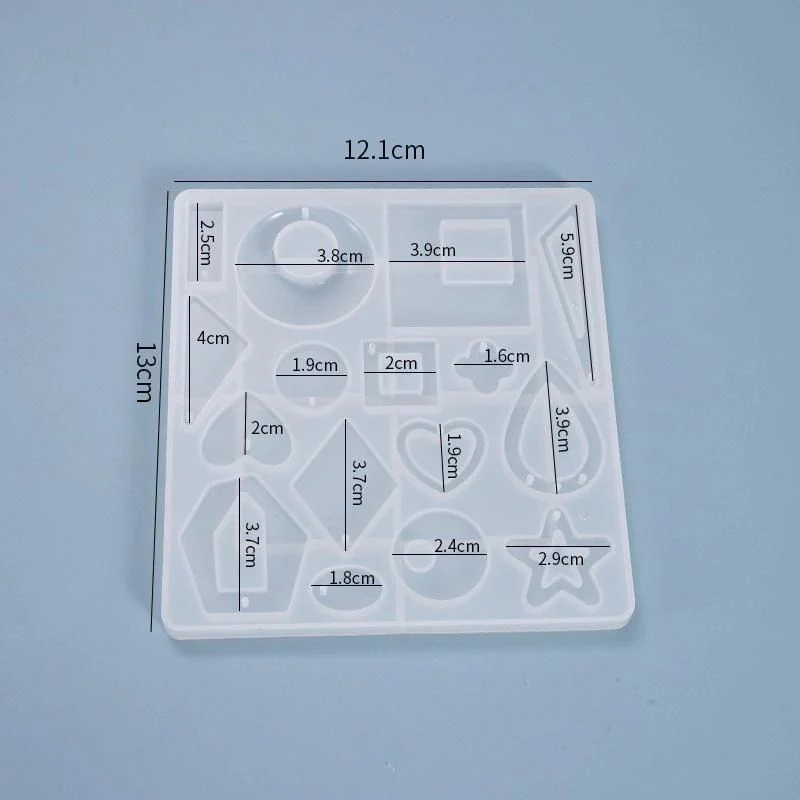Silicone Mould Earrings / Pendants - Image 2