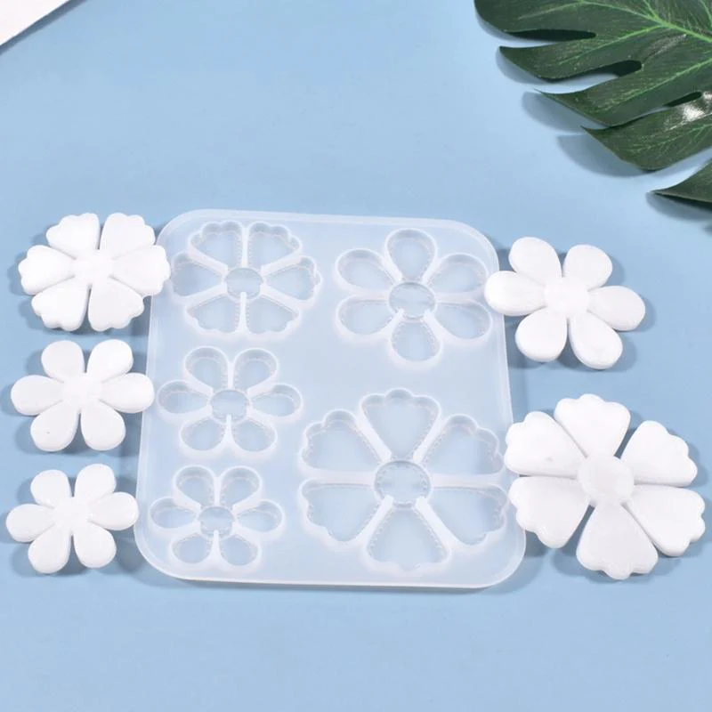 Silicone Mould Five Petals - Image 7