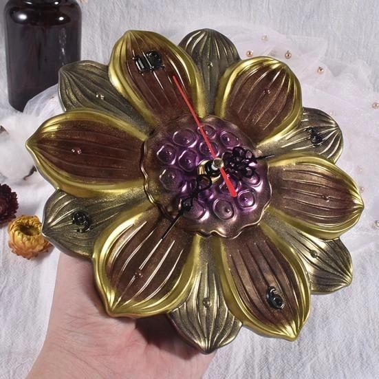 Silicone Mould Flower Clock - Image 4