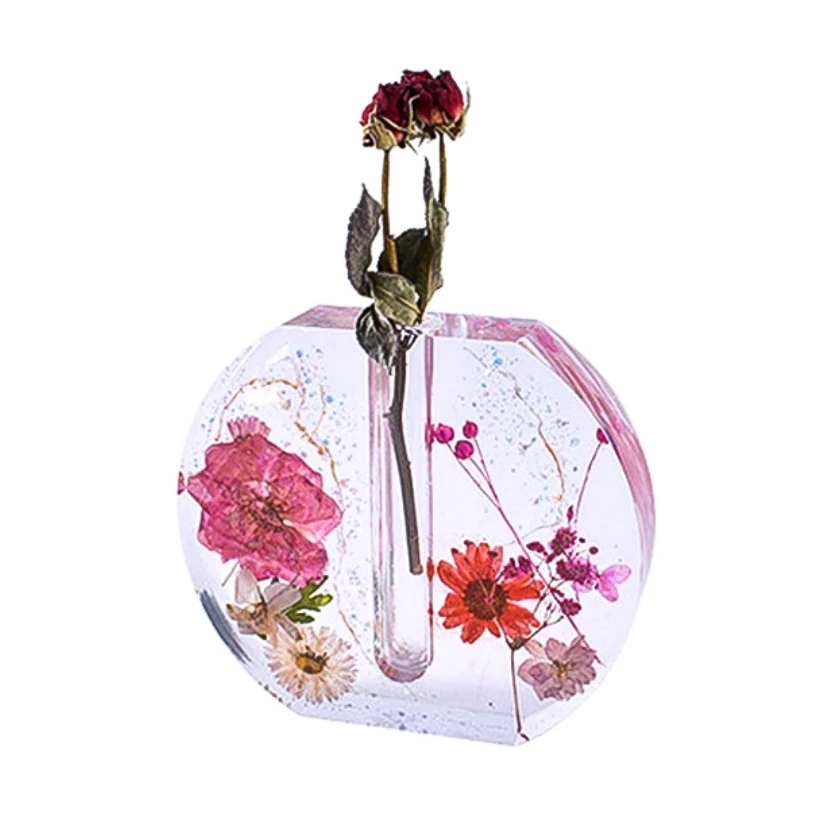 Silicone Mould Flower Vase Holder ( Test Tube Included ) - Image 2
