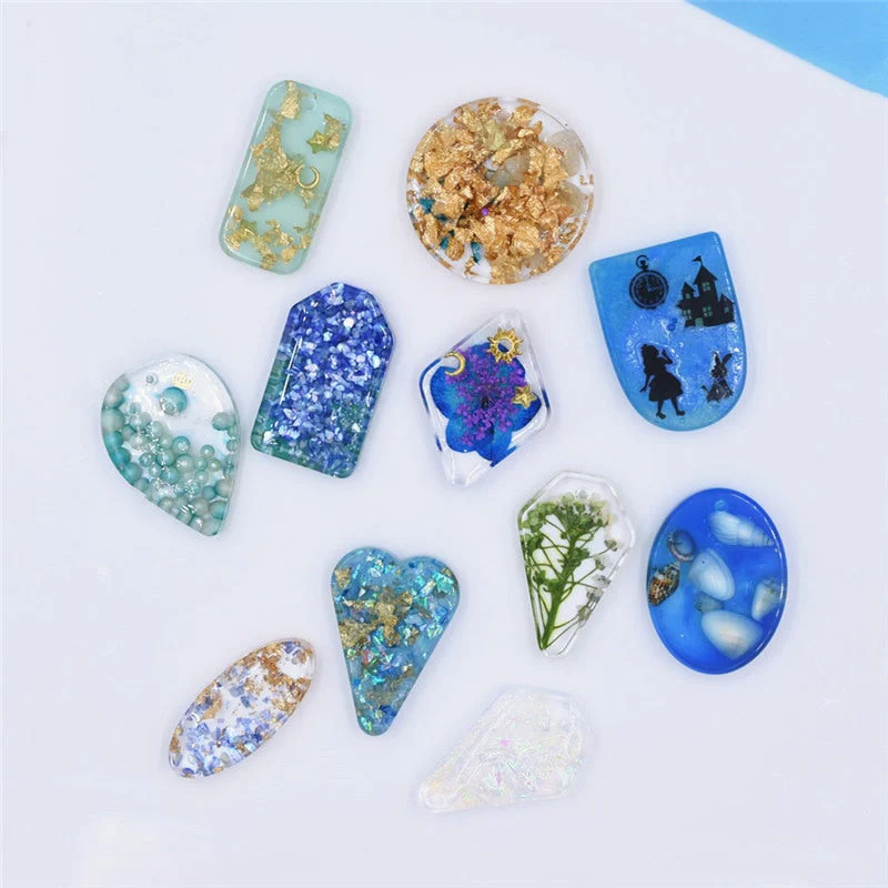 Silicone Mould Geometric Pendant - Image 2
