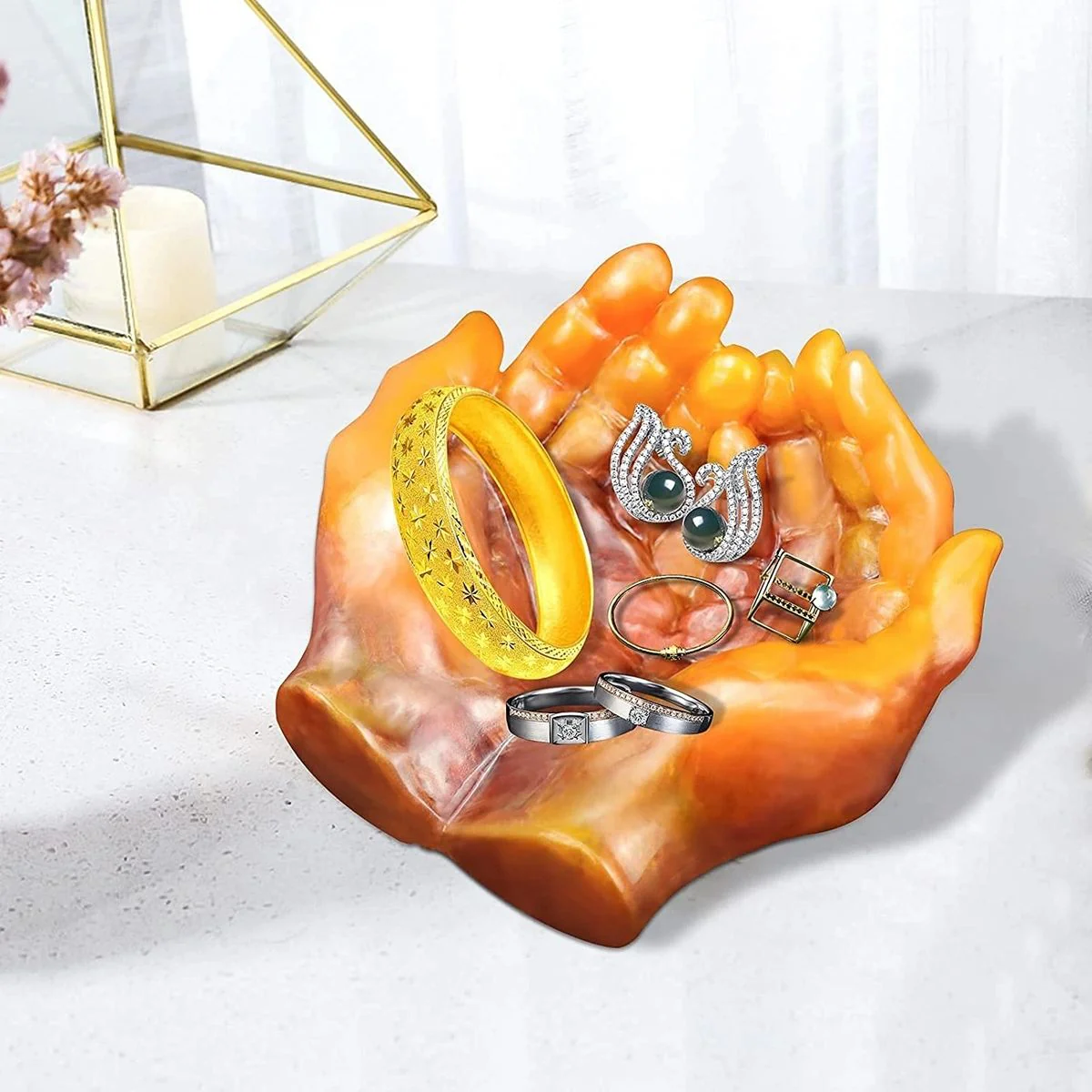 Silicone Mould Hand Shaped Tray - Image 4