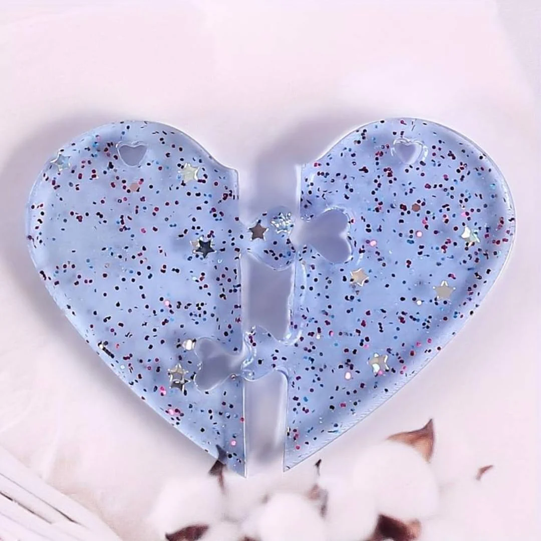 Silicone Mould Heart Puzzle - Image 4