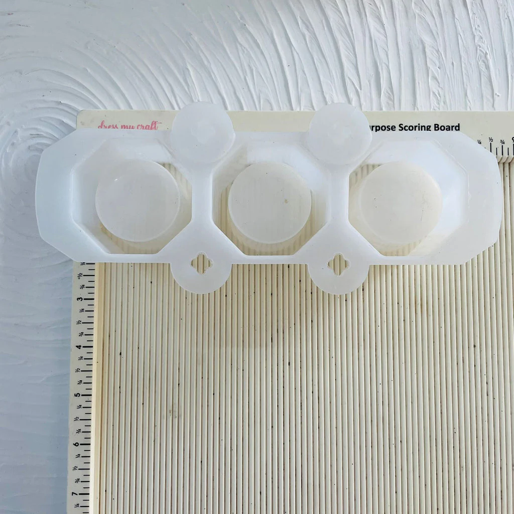 Silicone Mould Hexagon Planter & Candle - Image 2