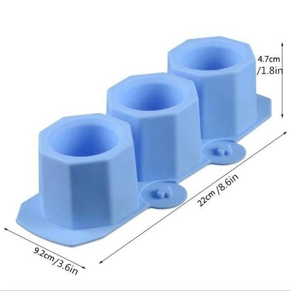 Silicone Mould Hexagon Planter & Candle - Image 5