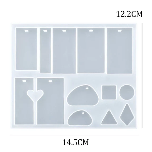 Silicone Mould Jewellery Locket Pendant - Image 3
