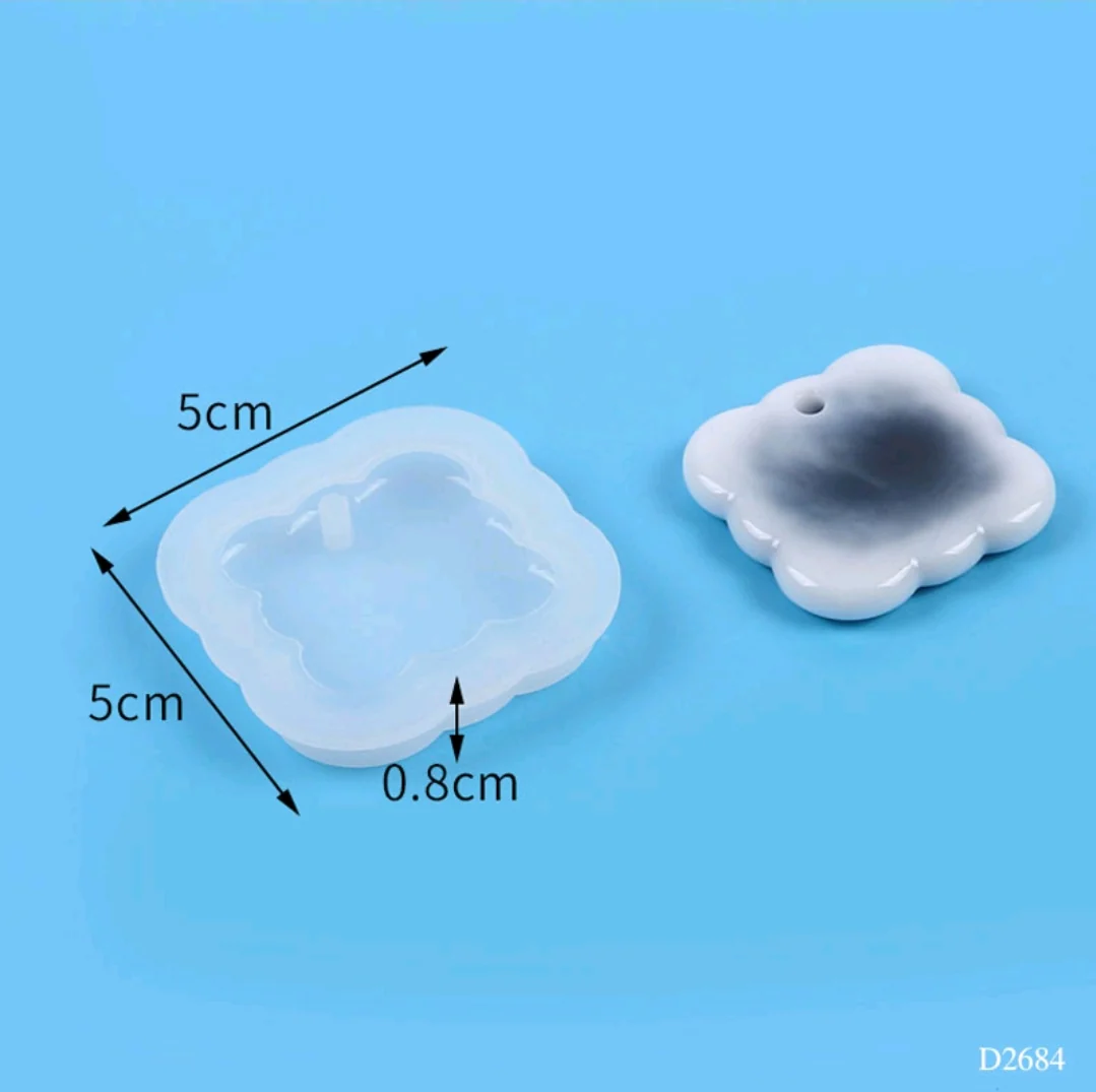 Silicone Mould Keychain / Earrings