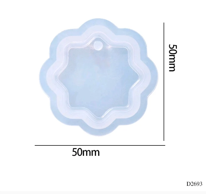 Silicone Mould Keychain / Earrings - Image 2