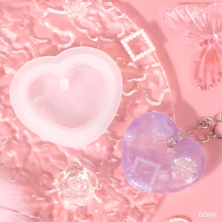 Silicone Mould Keychain / Earrings