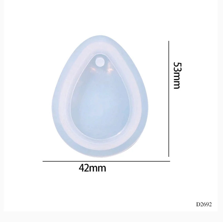 Silicone Mould Keychain / Earrings - Image 2