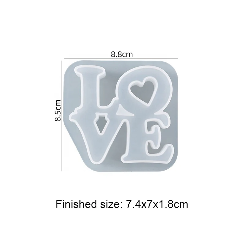 Silicone Mould Love - Image 5