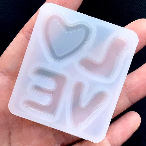 Silicone Mould Love - Image 3