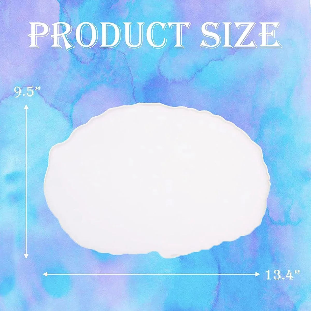Silicone Mould Oval Tray - Image 3