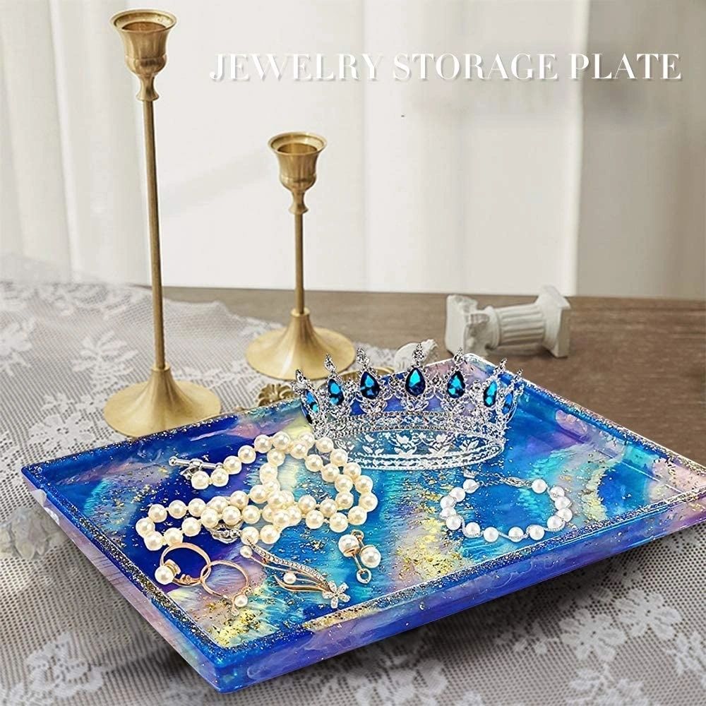 Silicone Mould Rectangle Tray With Boundary - Image 5