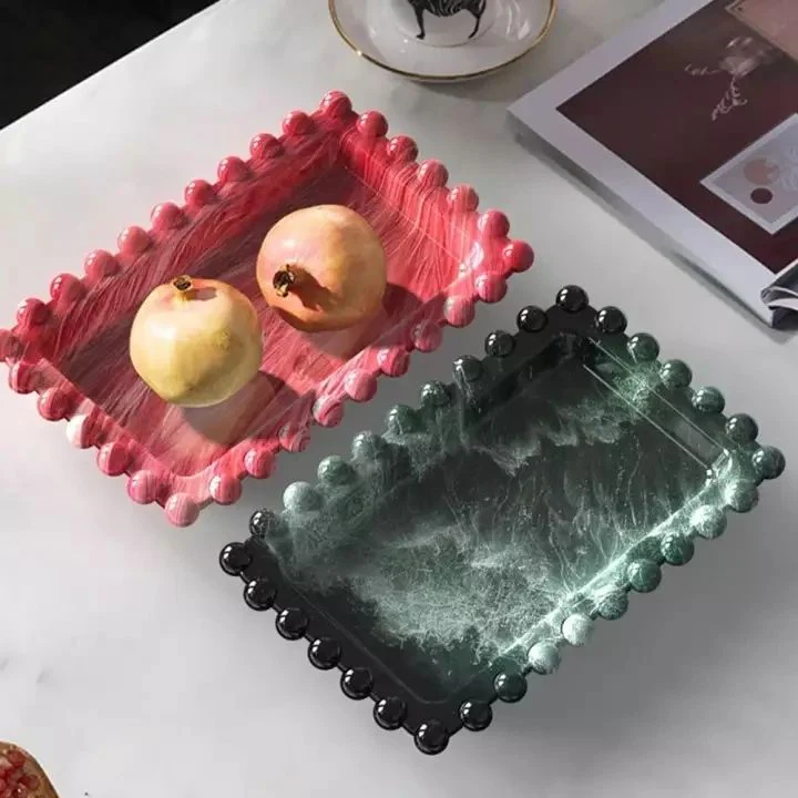 Silicone Mould Rectangular Beaded Tray - Image 4
