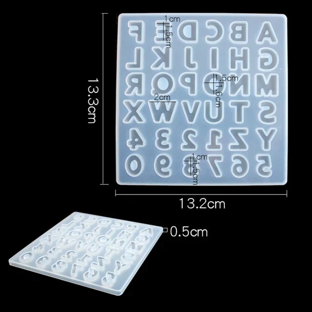 Silicone Mould Small Alphabet - Image 2