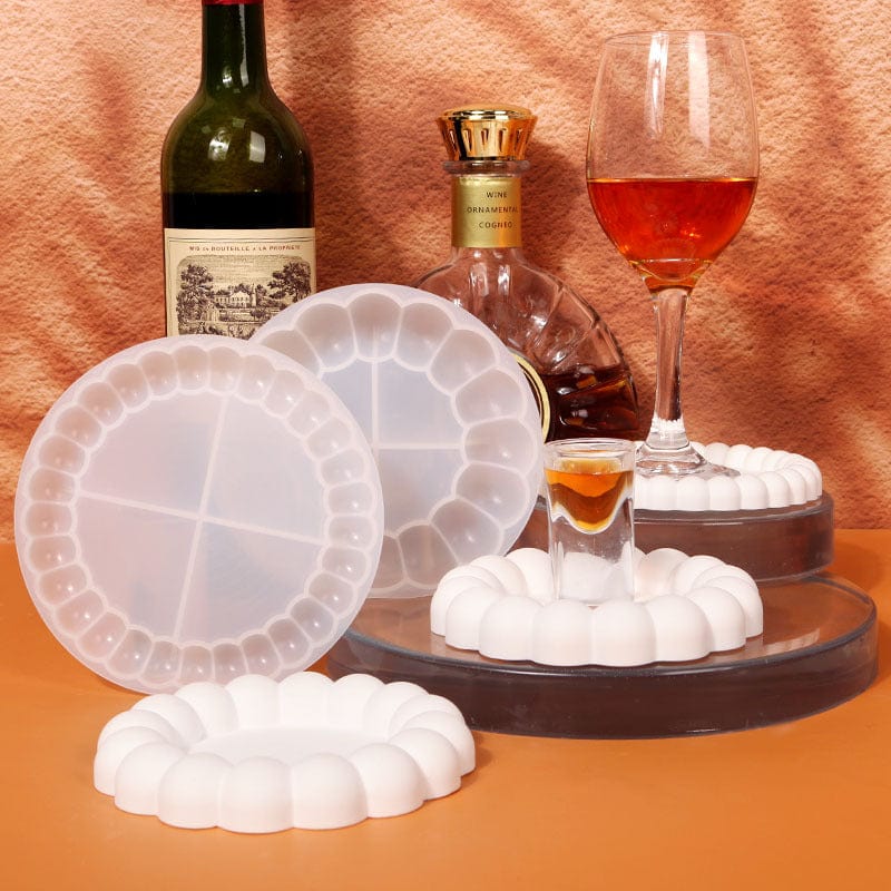 Silicone Mould Small Bubble Edge Coaster - Image 2