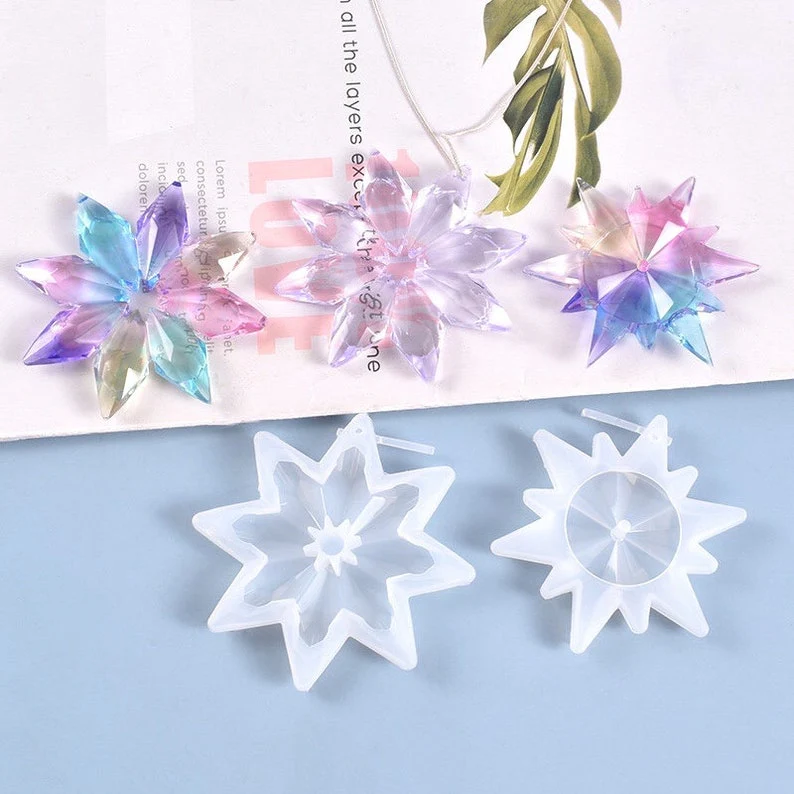 Silicone Mould Snowflake Set of 3 - Image 4