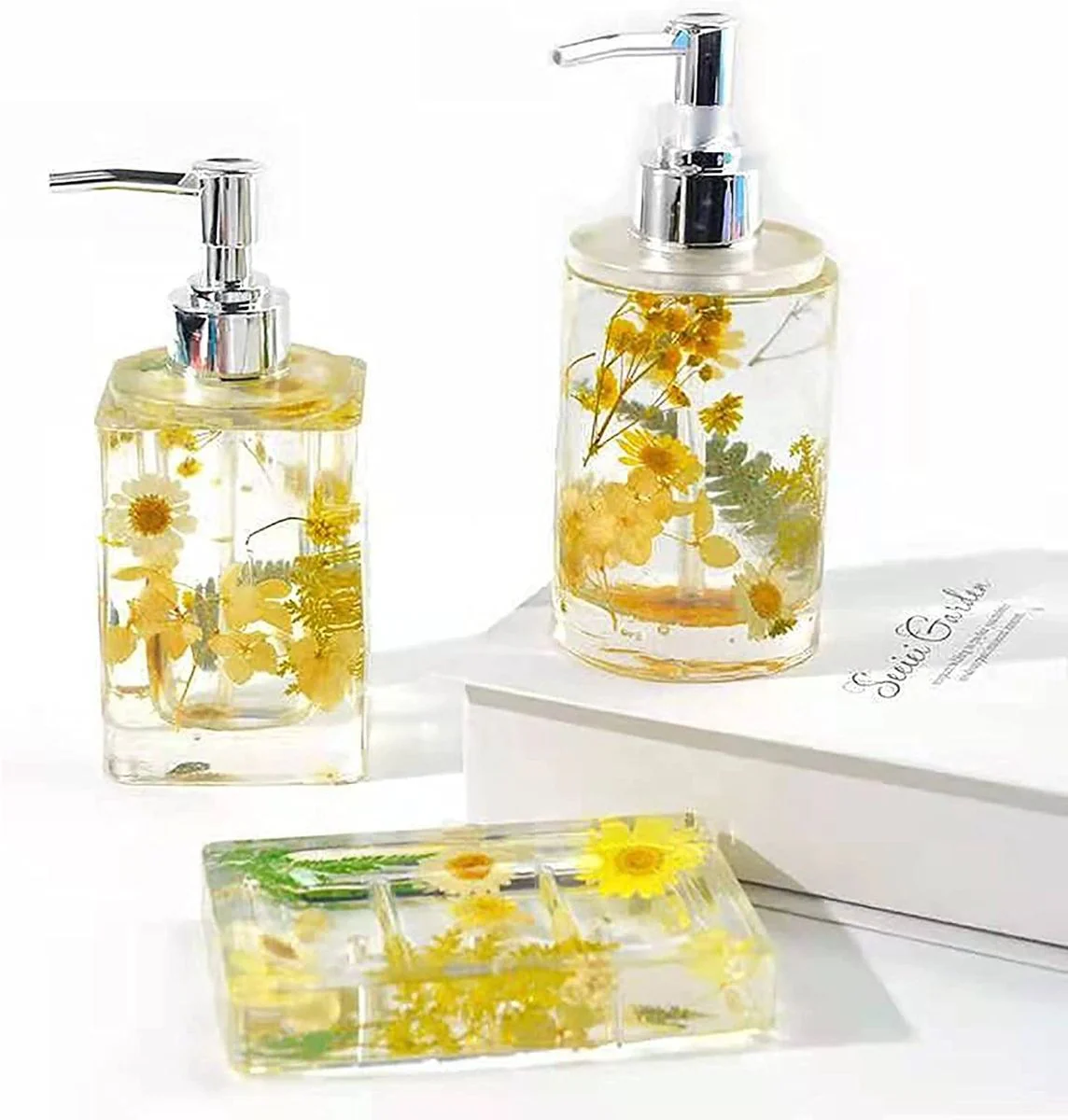 Silicone Mould Soap Dispenser Including 1 Pump - Image 3