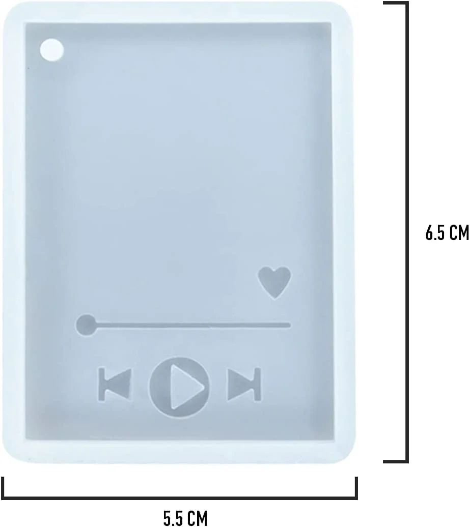 Silicone Mould Spotify Keychain - Image 2