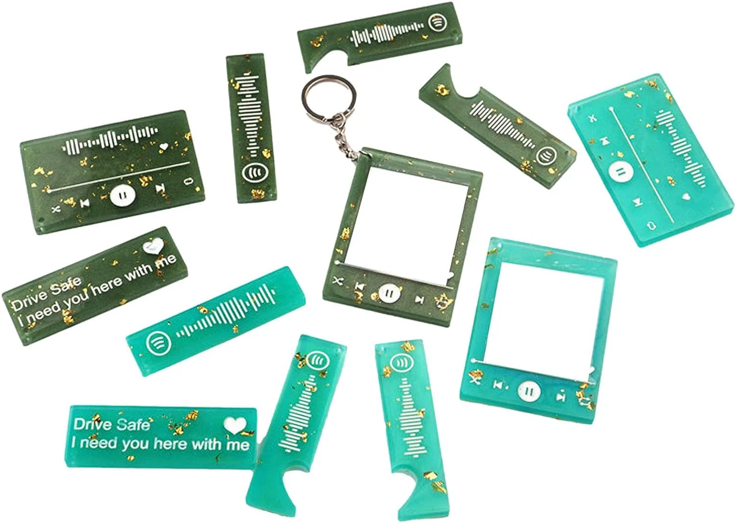 Silicone Mould Spotify Keychain Set - Image 3
