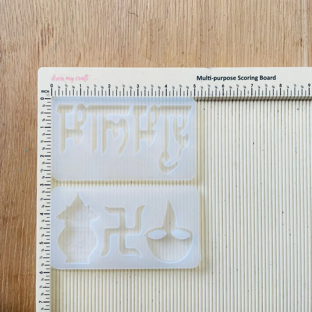 Silicone Mould Shubh Labh - Image 2