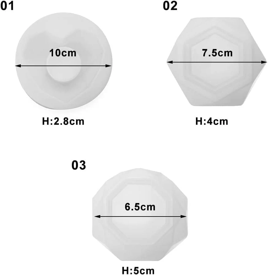 Silicone Mould Tea Light Holder / Planter - Image 2