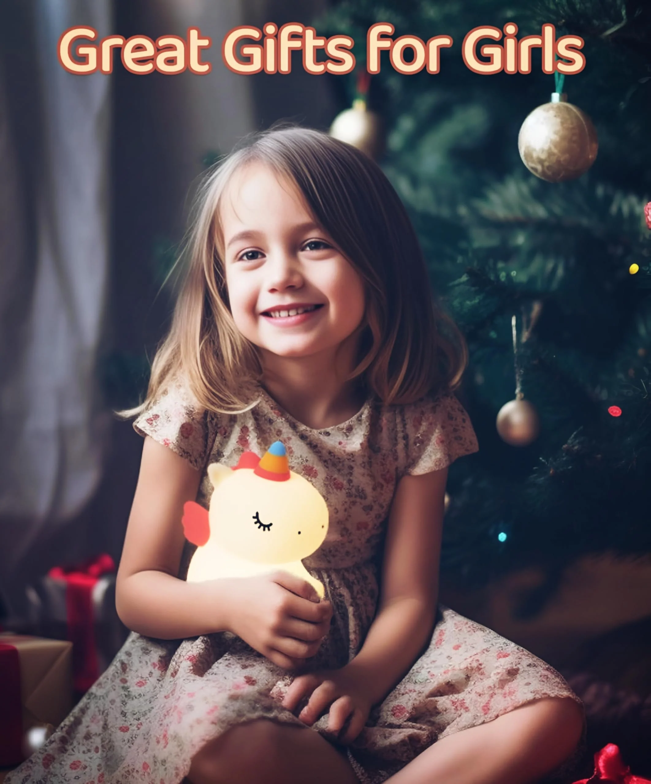 Sitting Unicorn Silicone Nightlight lamp,3-Level Dimmable Nightlight for Room Décor, Gifts Stuff for Children, Toddlers |White - Image 6