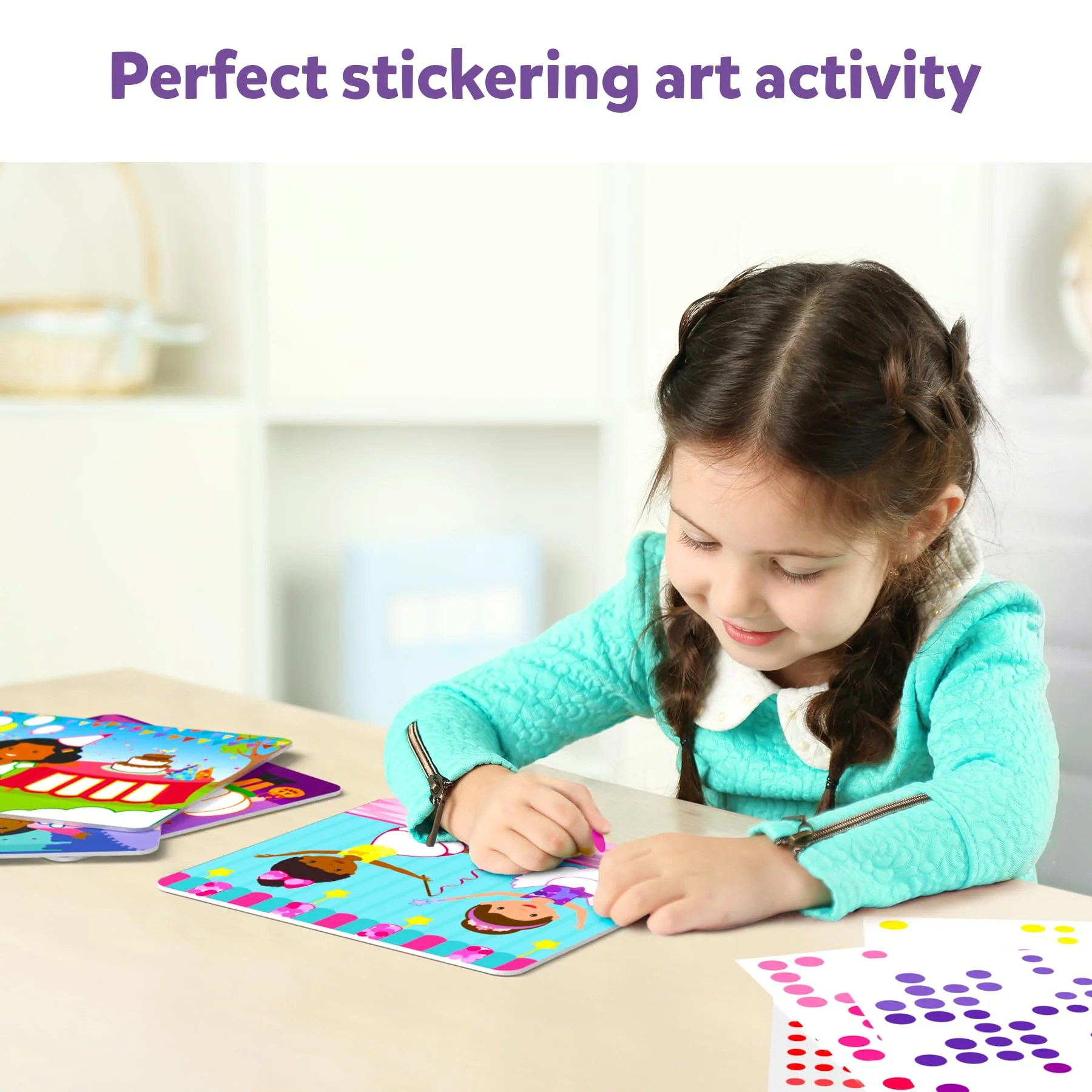 Skillmatics Art Activity - Dot It Dress Up, No Mess Sticker Art for Kids, Craft Kits, DIY Activity, Gifts - Image 3