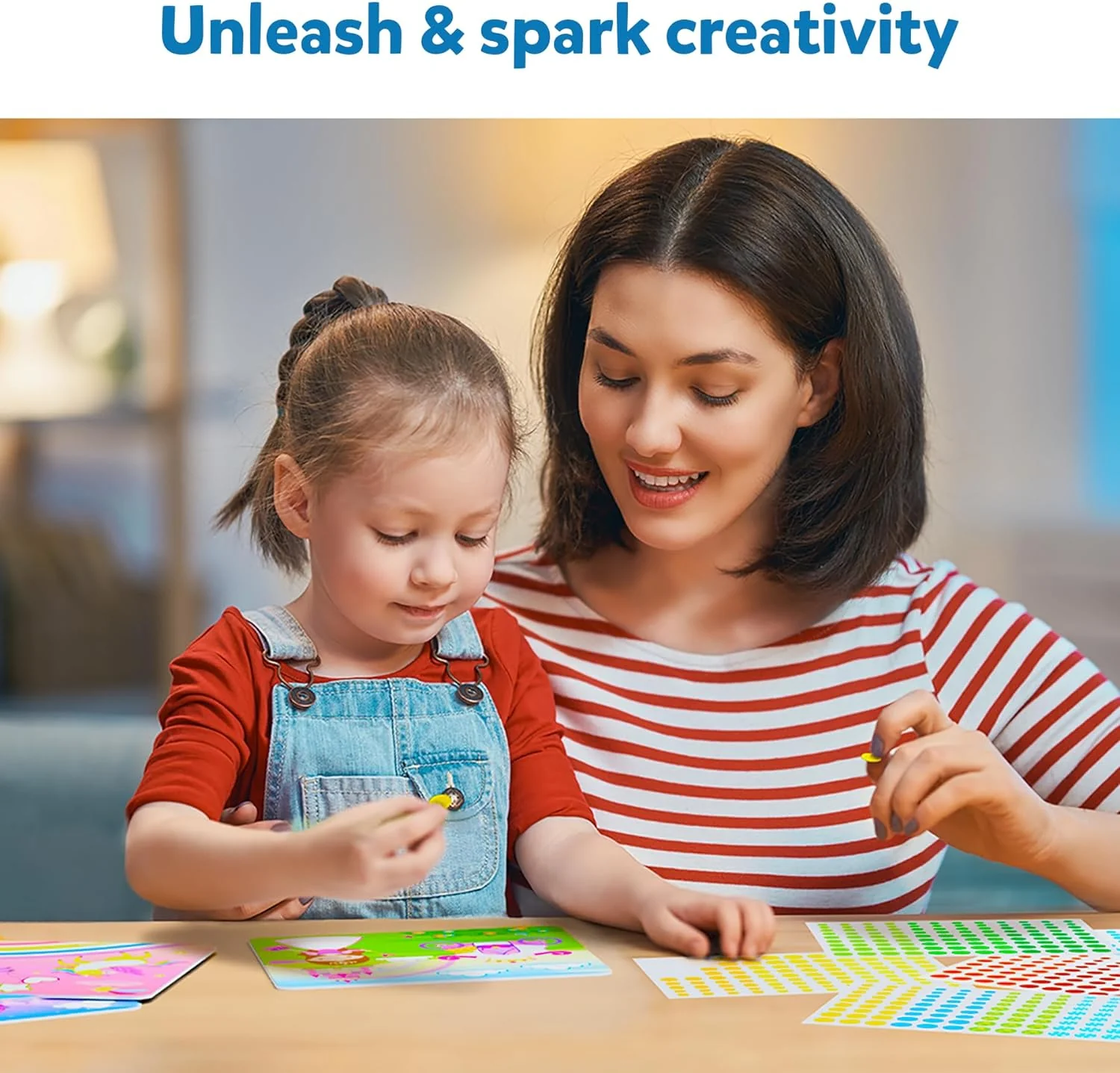 Skillmatics Art Activity - Dot It Unicorns & Princesses, No Mess Sticker Art for Kids, Craft Kits, DIY Activity, Gifts - Image 7