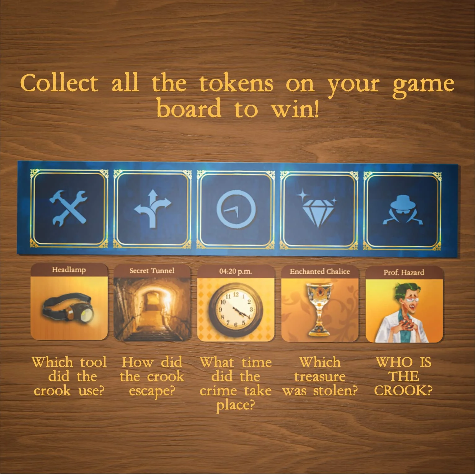 Skillmatics Board Game - Catch The Crook, Family Friendly Game of Predictions, Strategy Game for 2-5 Players - Image 4