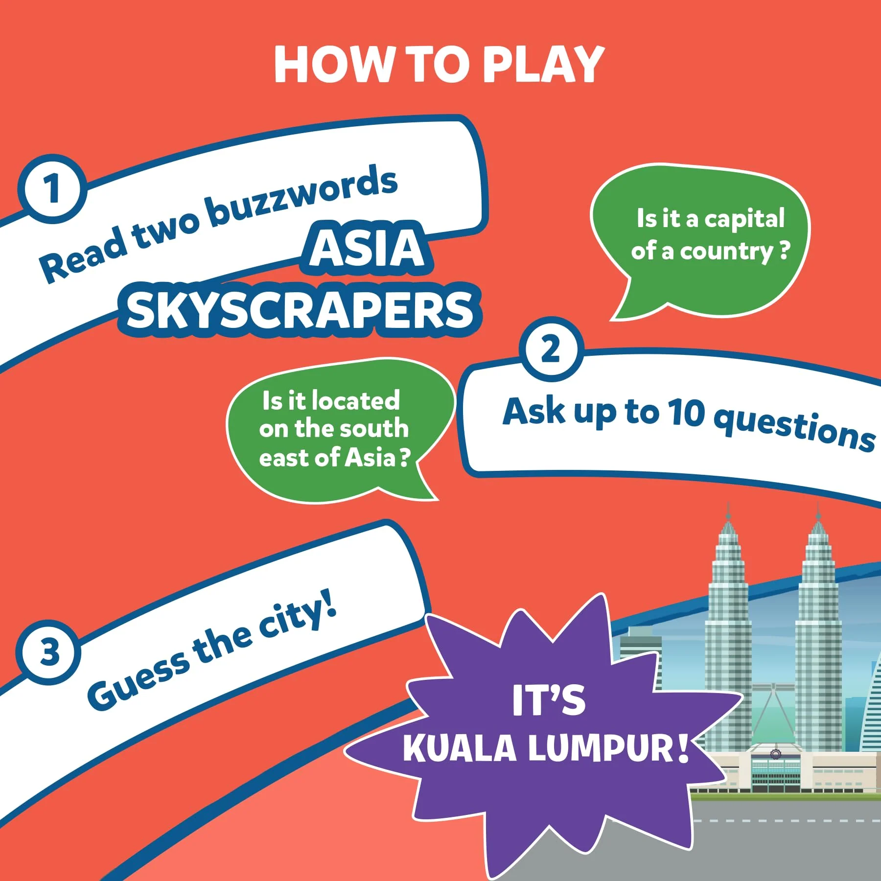 Skillmatics Card Game - Guess in 10 Cities Around The World, Educational Travel Toys for Boys, Girls, and Kids Who Love Board Games, Geography and History, Gifts - Image 3
